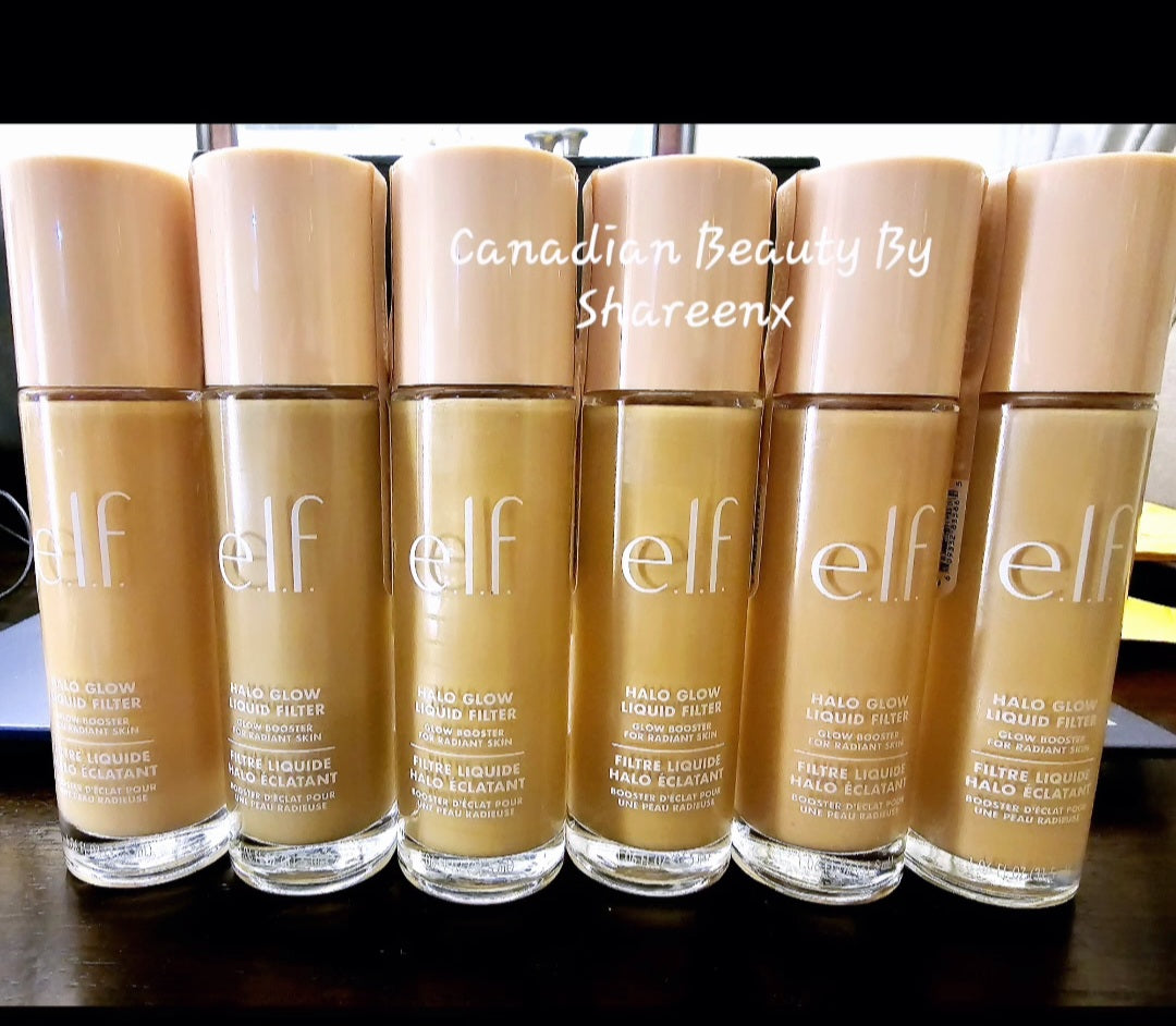 differnt shades in halo glow by e.l.f  0.5,0,1,2